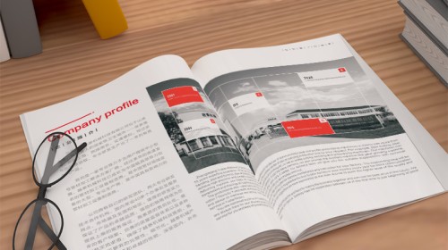 透明图层叠压：企业画册排版样式设计布局的深度制造方案