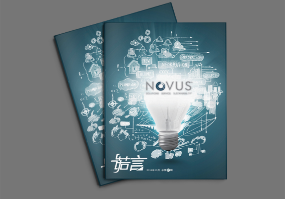 NOVUS企业文化内刊宣传画册设计案例